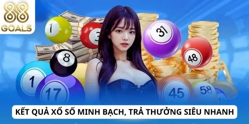 Kết quả xổ số minh bạch, trả thưởng siêu nhanh