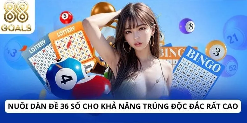 Nuôi dàn đề 36 số cho khả năng trúng độc đắc rất cao